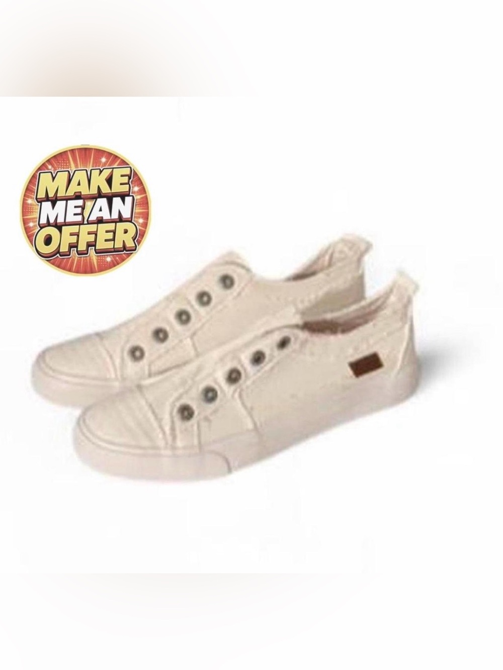 Brand New Blowfish Slip-On Canvas Sneakers - SZ 9.5